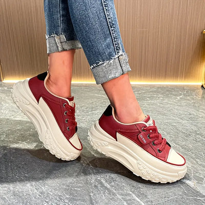 😍 Korean Style Women's Sneakers Red 😍