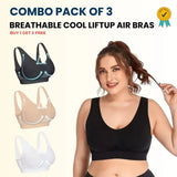 😍 BUY 1 GET 2 FREE | Breathable Cool lift up Air Bra 😍