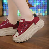 😍 Korean Style Women's Sneakers Red 😍